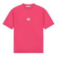ASICS x 8ON8 Crossover Logo Sports Loose Round Neck Short Sleeve Couple Style Rose Red 2203A122-700
