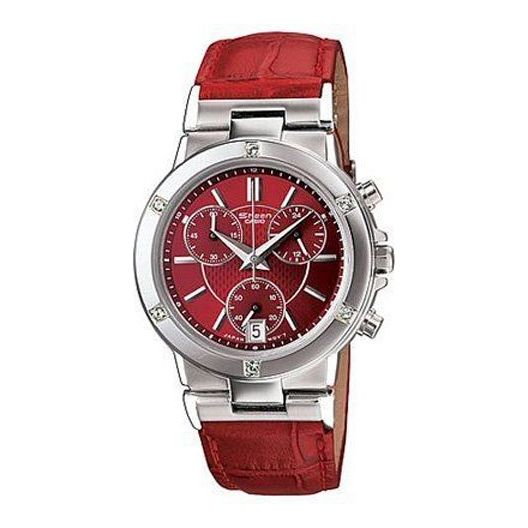 CASIO SHEEN Classic waterproof Watch Red Analog SHN-5005L-4A1DR