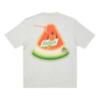 PALACE Sugar T-Shirt Logo Short Sleeve Unisex Gray P20TS024