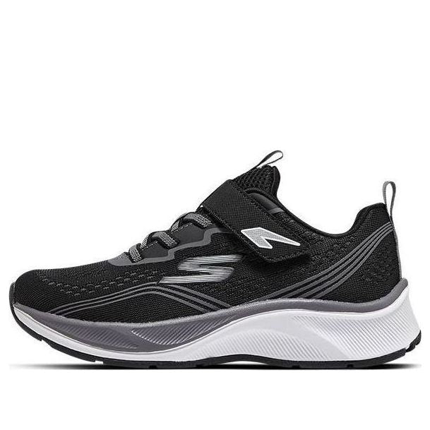 (GS) Skechers Microspec Max 'Black Grey' 403950L-BKCC