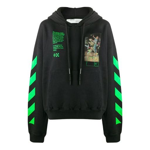 Off-White Pascal Painting Over Hood 'Black/Multicolor' OMBB037R20E300141088