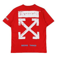 Off-White C/O VIRGIL OW Red Arrow Short Sleeve OW-SS18-072