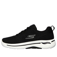 (WMNS) Skechers GO WALK Arch Fit 'Motion Breeze - Black White' 124404-BKW