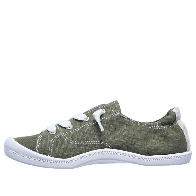 (WMNS) Skechers Bob's Beach Bingo Low-Top Sneakers Green 31963-OLV