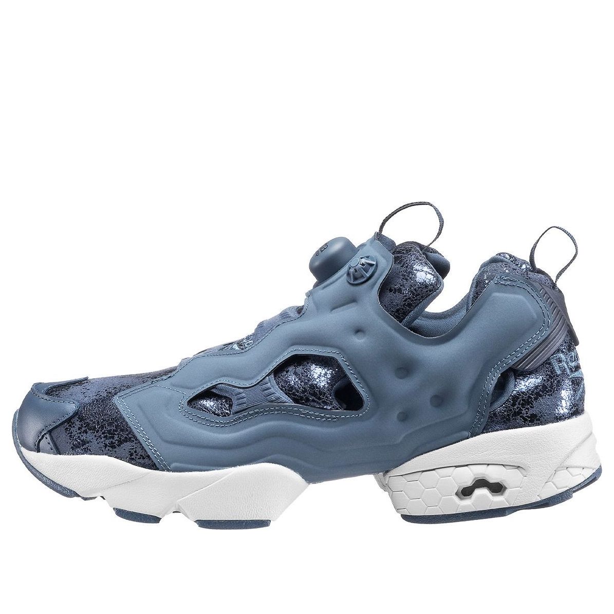 (WMNS) Reebok InstaPump Fury Hype Running Shoes Blue BS6789