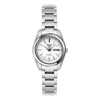 SEIKO Calendar waterproof Business 5 Automatic Mechanical Watch White SYMK13J1