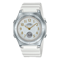 CASIO Waterproof Quartz 34.6mm White Silver Analog LWA-M145-7AJF
