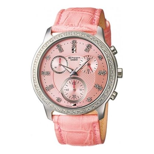CASIO SHEEN Classic Minimalistic waterproof Watch Pink Analog SHN-5004L-4A