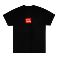 Travis Scott Cactus Jack x Mcdonald Unisex Round-neck Black CJMDSS07