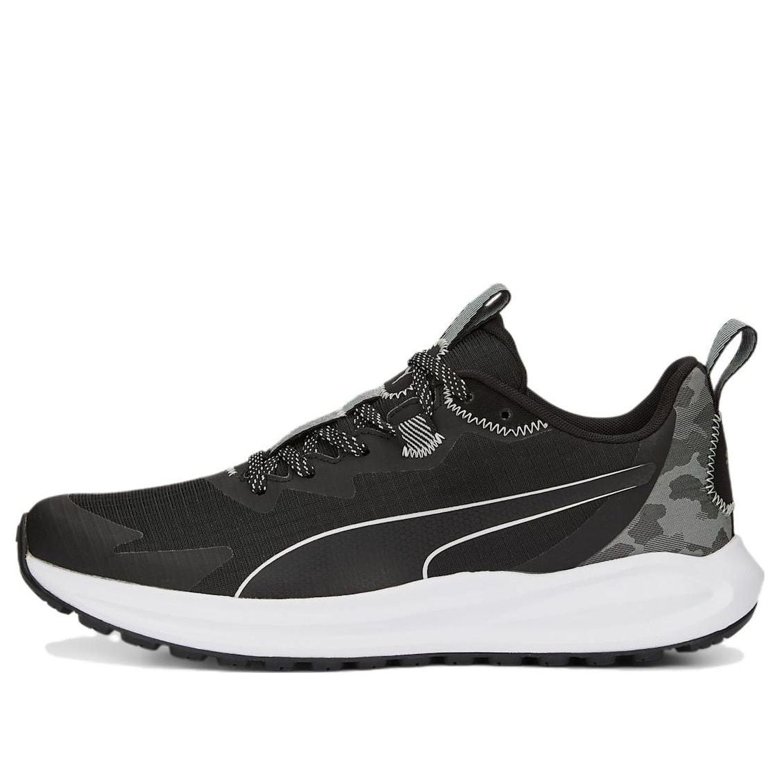 PUMA Twitch Runner Trail Winter 'Black Silver' 377088-03