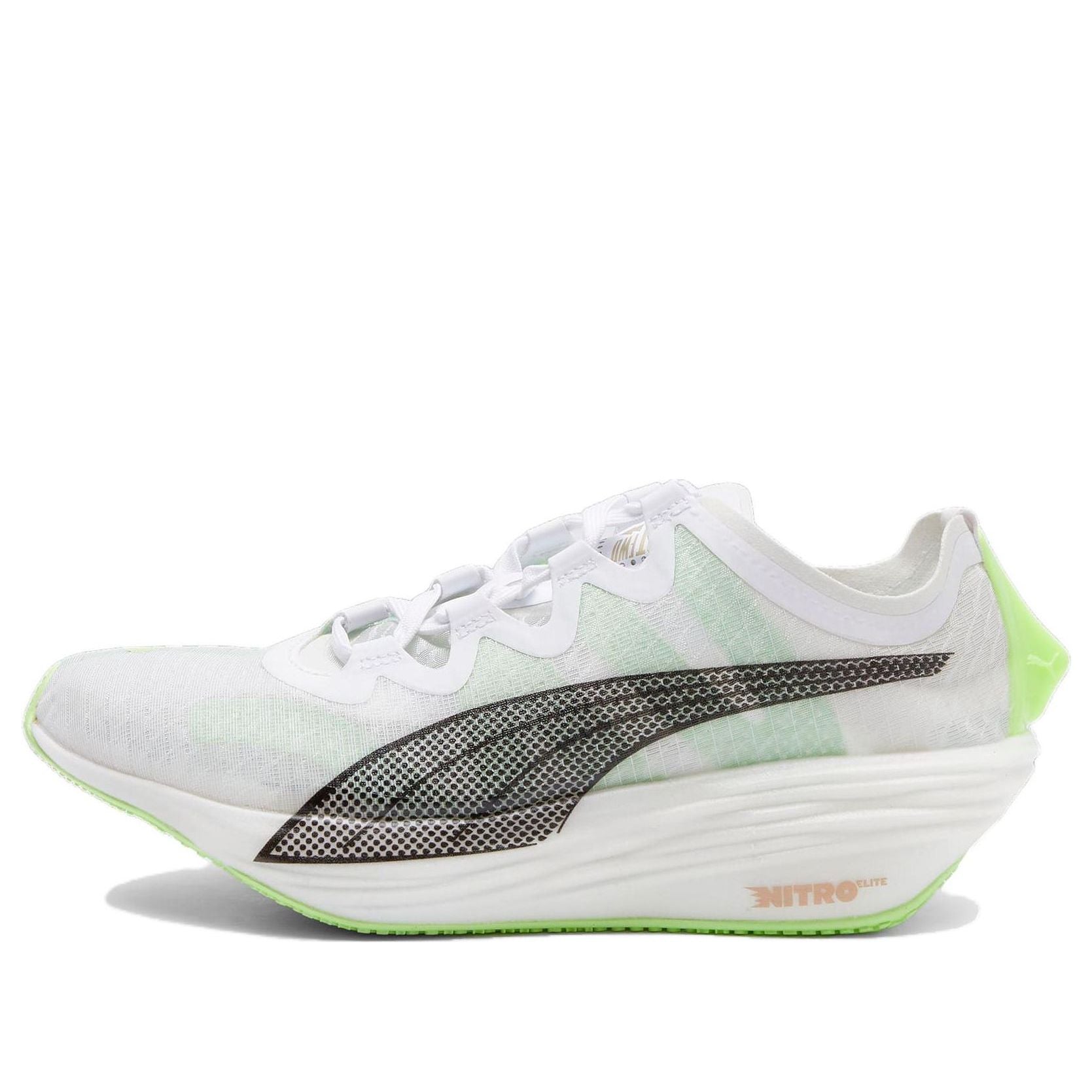 (WMNS) PUMA Fast-Fwd Nitro Elite 'White Green Black' 377803-02