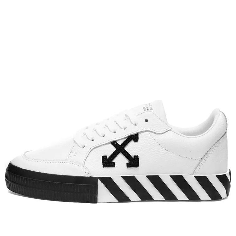 Off-White Vulc Low 'White Black' OMIA085E20LEA0010110