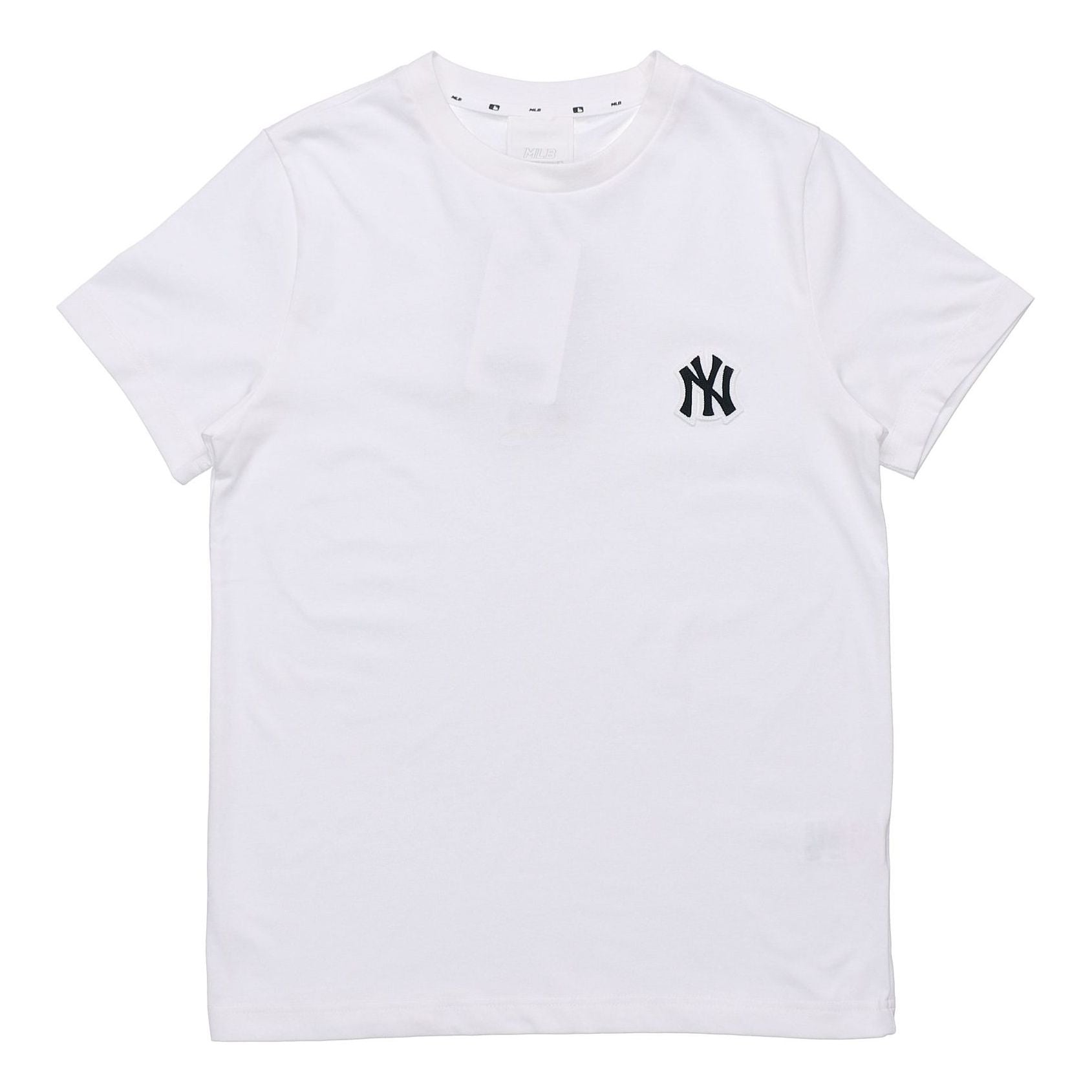 MLB New York Yankees Round Neck Short Sleeve Unisex White 31TS05031-50W