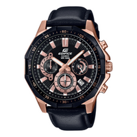 CASIO EDIFICESeries Men'ses Rose-Golden Mens Rose Gold Analog EFR-554BGL-1A
