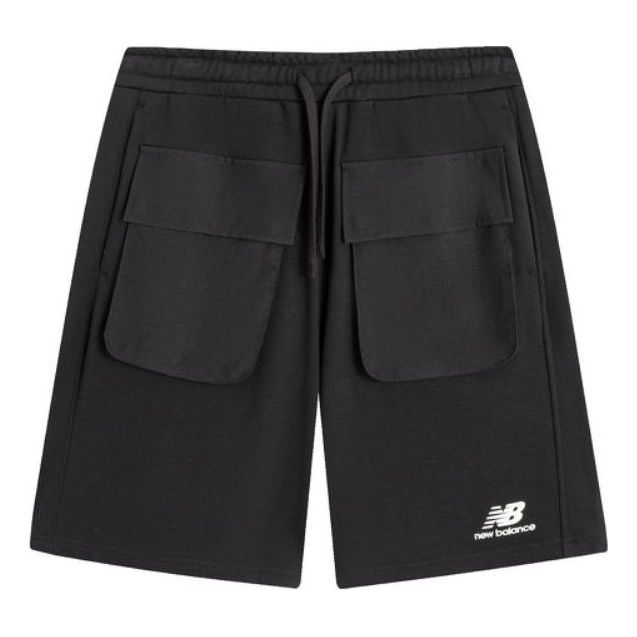 New Balance Athletic Cargo Shorts Asia Sizing 'Black' AMS22359-BK