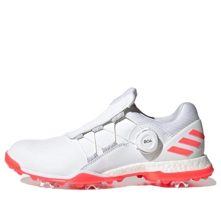 (WMNS) adidas Powerwrap Boa Golf 'White Pink' FU9386