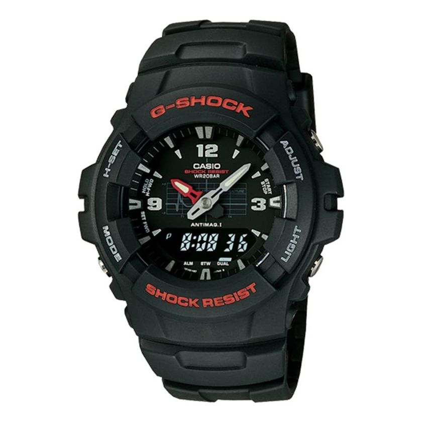 CASIO G-Shock Analog-Digital 'Black' G-100-1BVMPR