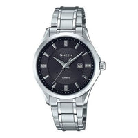 CASIO SHEEN Waterproof Sapphire Crystal Solar Powered Silver Analog SHS-4522D-1AUPR2021