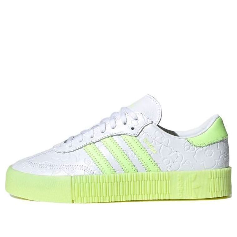 (WMNS) adidas Sambarose 'White Green' FV0771