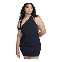 (WMNS) Nike x Jacquemus Layered Dress Asia Sizing 'Dark Obsidian' FJ3141-475