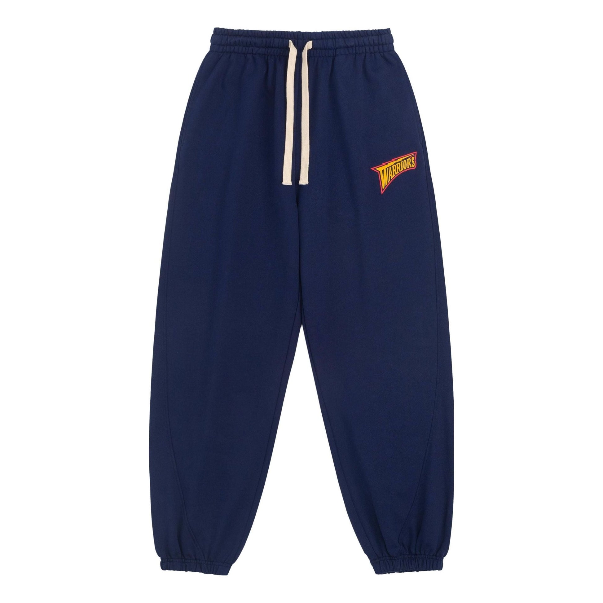 Mitchell & Ness x NBA Golden State Warriors Sweatpants 'Navy' MNJYFWSP23091002