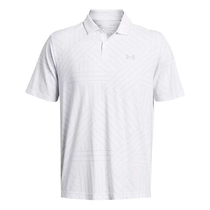 Under Armour Iso-Chill Edge Polo 'White Grey' 1377365-103
