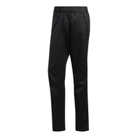 adidas Classic three stripes Golf Straight Casual Pants/Trousers Men's Black CY7441