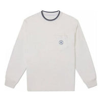 Converse Retro Chuck Long Sleeve Slub Pocket T-Shirt Asia Sizing 'White' 10025986-A02