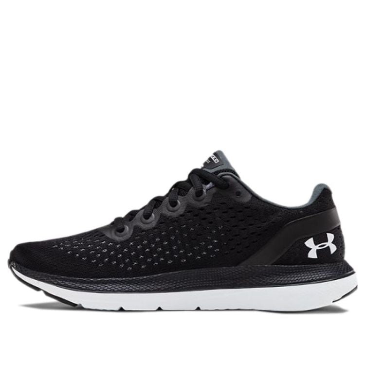(WMNS) Under Armour Charged Impulse 'Black White' 3021967-002