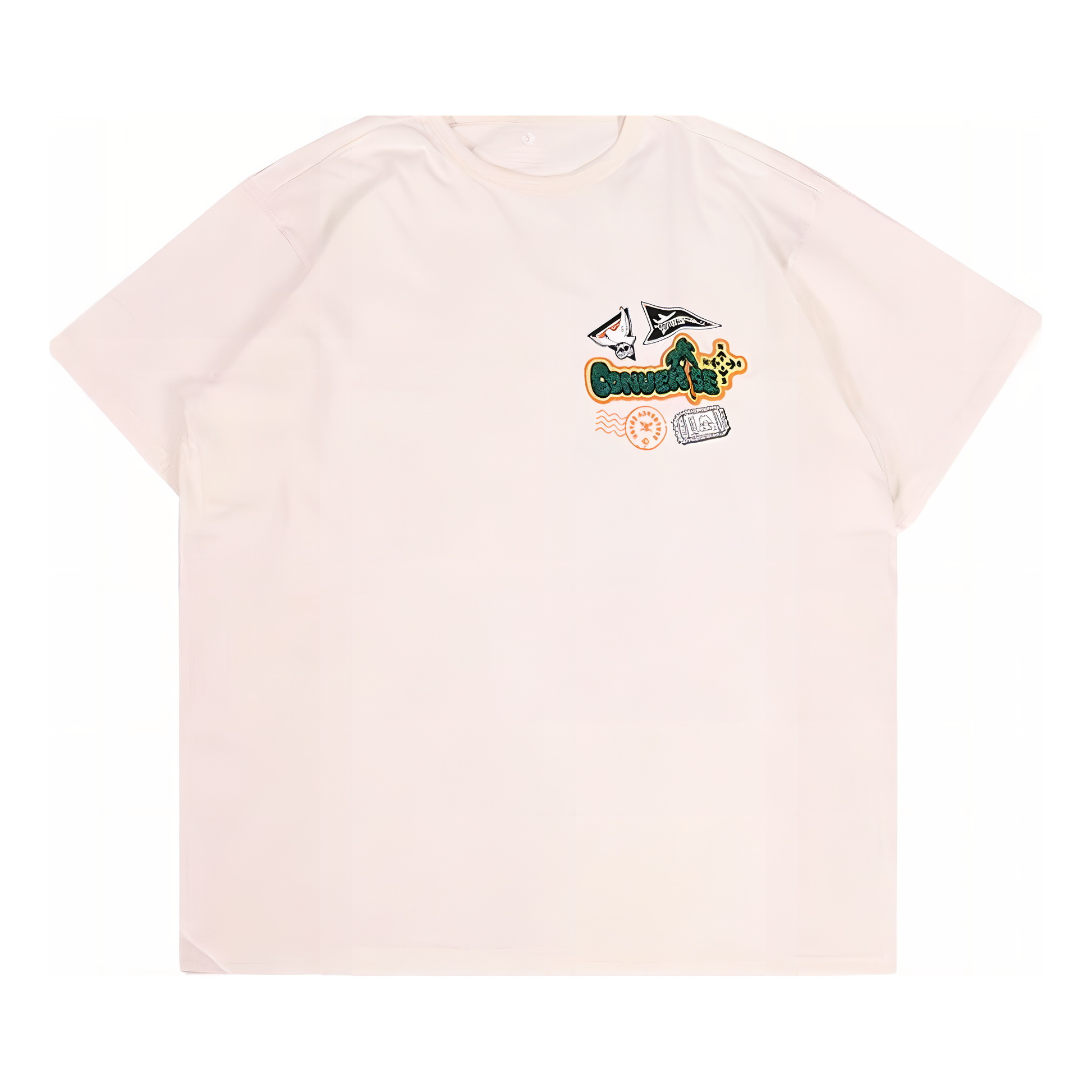 Converse City Escape Tee Asia Sizing 'Beige' 10026169-A01