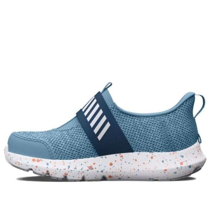 (PS) Under Armour Surge 3 Slip Paint Splatter Running Shoes 'Blue White' 3027419-400