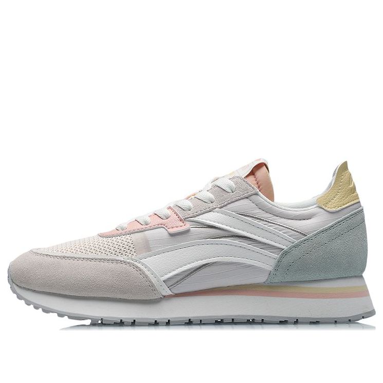 (WMNS) Li-Ning ChengFeng 'Pink White Green' AGCR196-2