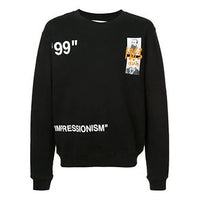 Off-White SS19 99 Impressionism Round Neck Sweater OMBA025R19B970091088