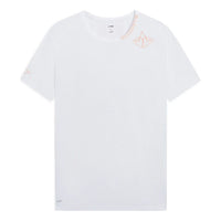Li-Ning Hoops Buckets Graphic T-shirt 'White' ATSS587-2