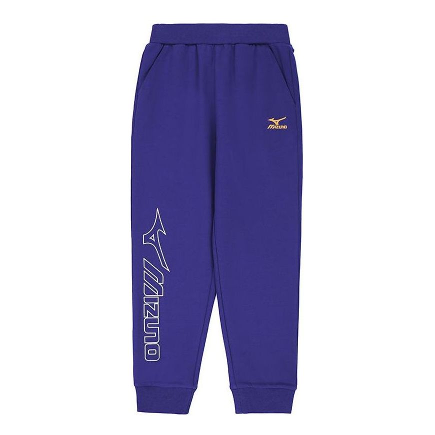 (GS) Mizuno Sportswear Pants 'Blue' 32CF3911