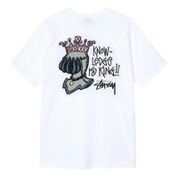 Stussy Unisex Knowledge Is King Tee White 3903523