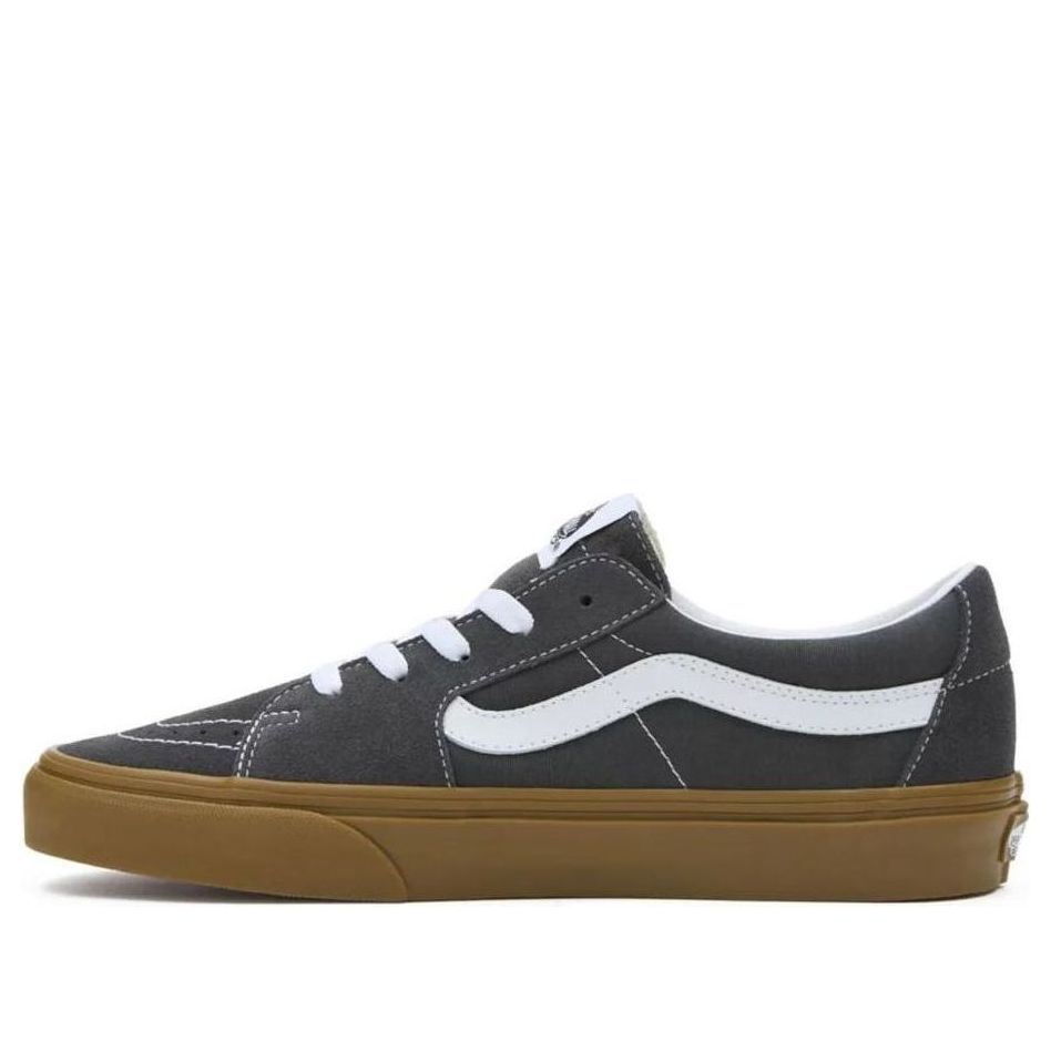 (WMNS) Vans Sk8-Low Shoes 'Grey White' VN0009QRCOE
