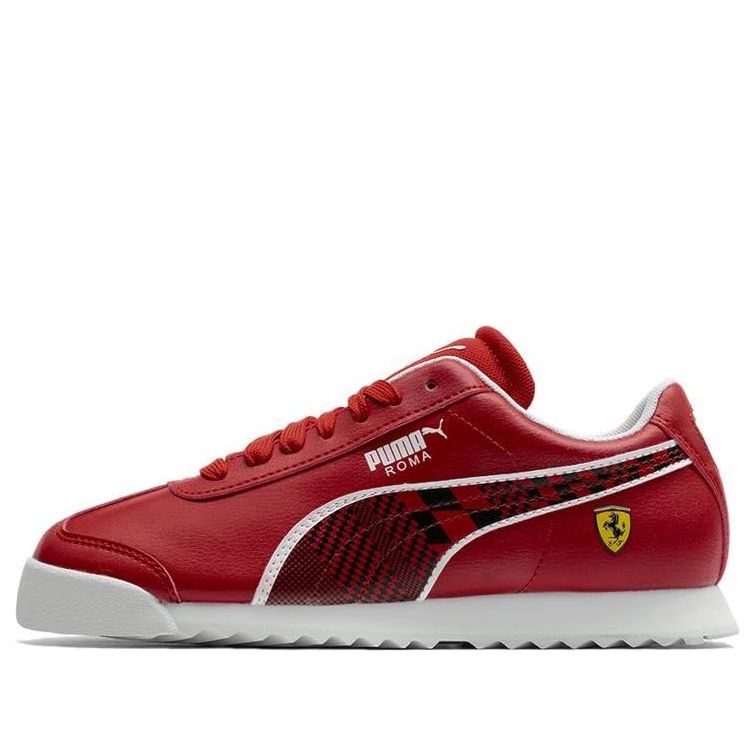(GS) PUMA Scuderia Ferrari Roma Low Top Running Shoes Red 339973-03