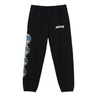 Stussy Catch The Wave Sweatpants 'Black' 316059