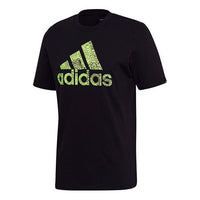 adidas M EU Lg T Printing Short Sleeve Black GD5907