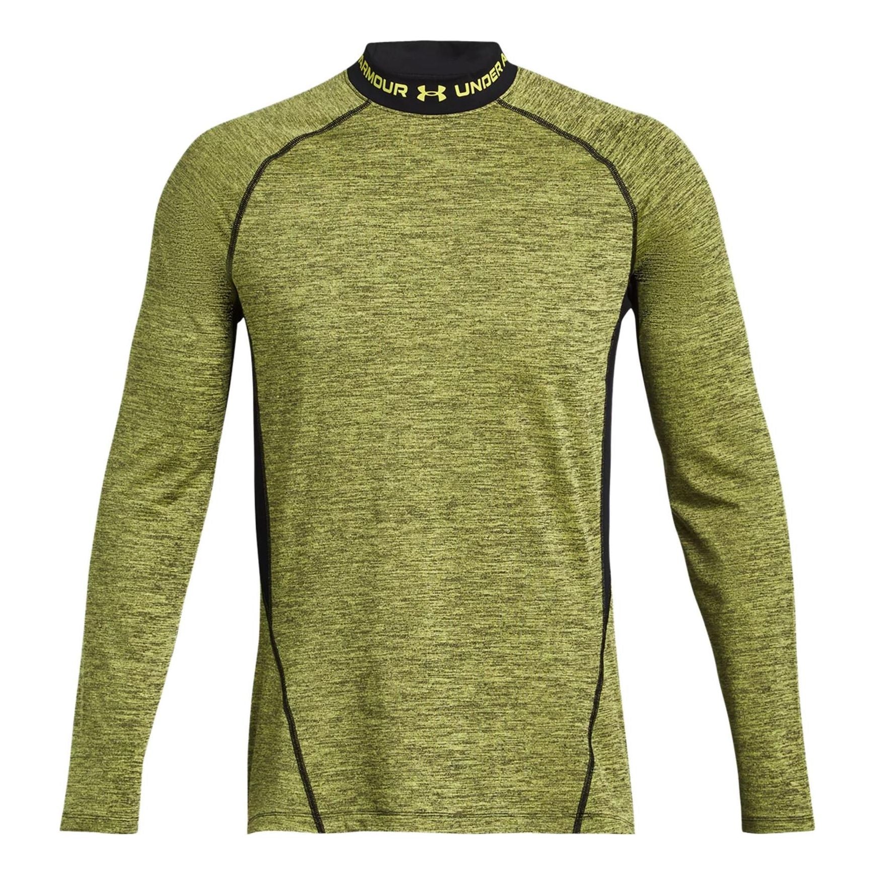 Under Armour ColdGear Twist Mock Long Sleeve T-shirt 'Green' 1379820-743