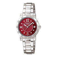 CASIO SHEEN Waterproof Stainless Steel Strap Red Analog SHN-4020D-4A