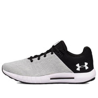 (WMNS) Under Armour Micro G Pursuit 'Black Grey' 3000101-103