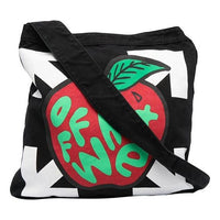 Off-White Arrows Printing Single-Shoulder Bag Black OMNN015S21FAB0031084