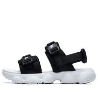 (WMNS) FILA Casual Sandals For Black/White F12W124530FBK