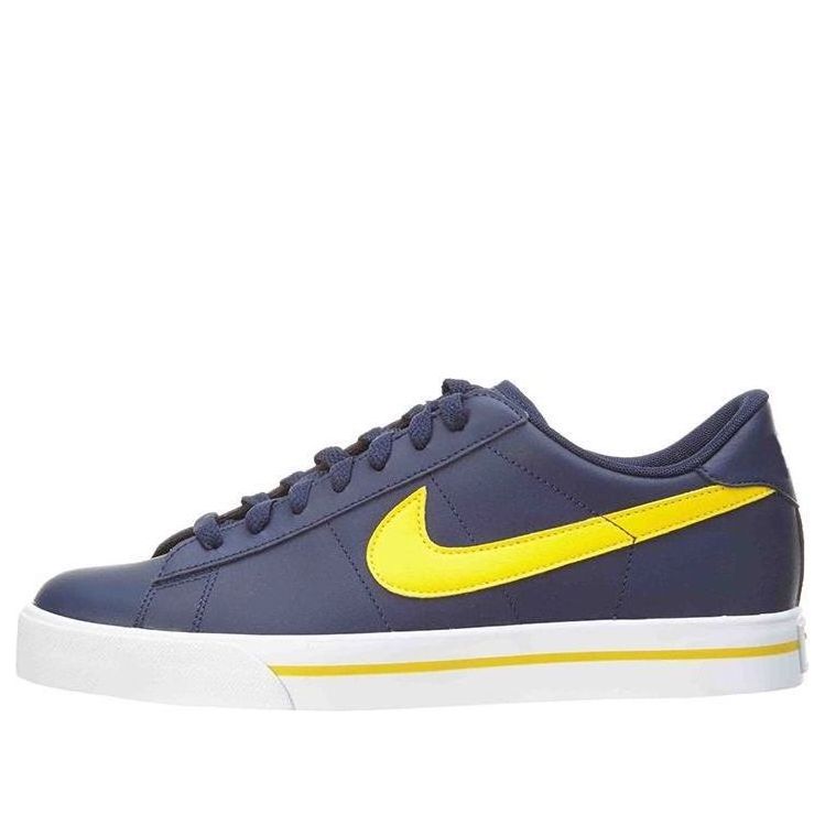 Nike Sweet Classic Leather Low-Top Sneakers Blue 318333-406