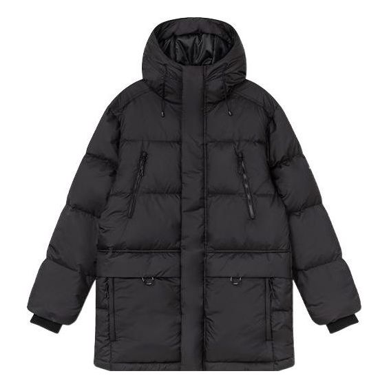 New Balance Long Casual Down Jacket Asia Sizing 'Black' AMJ24376-BK