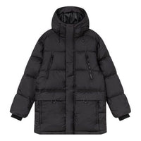 New Balance Long Casual Down Jacket Asia Sizing 'Black' AMJ24376-BK