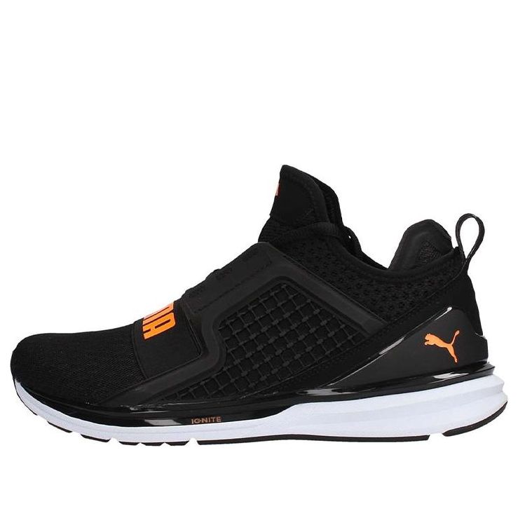 PUMA Ignite Limitless Running Shoes 'Black White' 189495-12