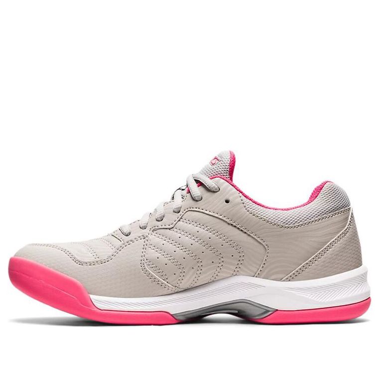 (WMNS) ASICS Gel-Dedicate 6 Indoor 'Grey Pink' 1042A074-021